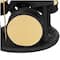 Black Polystone Rock Band Musician Sculpture with Gold & Silver Accents Set
